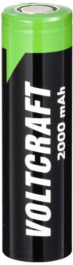 VOLTCRAFT VC-Li 3,7-2000 speciální akumulátor 18650 Flat-Top Li-Ion 3.7 V 2000 mAh 1 ks
