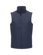 Pracovní vesta Ženy, SC: 14, Tmavomodrá, Softshellová tkanina, Odpuzující vodu 0