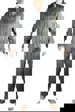 Adam pánské pyžamo na knoflíky 695 M tmavě šedá