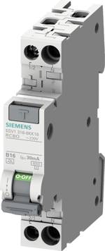 Siemens 5SV13166KK13 proudový chránič/elektrický jistič 2pólový 13 A 0.03 A 230 V