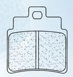 Brzdové destičky CL BRAKES 1151 X59 (X55)