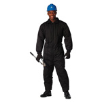 Kombinéza zateplená prošívaná ČERNÁ