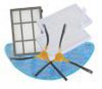 6ks Filtry, kartáčky a mop pro ETA Nico 2219, Blaupunkt, Evolveo, sada