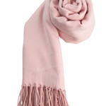 Dámská jednobarevná pašmína starorůžová