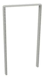 Nástavbové profily pro pracovní stoly barva Šedá, Ocel x 60mm Treston Ltd