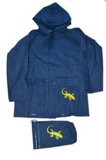 Pidilidi Dětská Pláštěnka Salamander modrá 10let 140cm