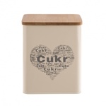 DÓZA CUKR SRDCE 11,5X11,5X14 CM