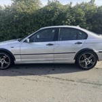 Plastové lemy blatníku BMW 3 E46 1998-2005