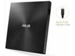 ASUS DVD ZenDrive SDRW-08U9M-U BLACK, External Slim DVD-RW, USB Type-C, Type-A, M-DISC