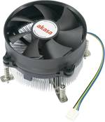Akasa AK-CCE-7105EP chladič procesoru s větrákem Intel® 775, Intel® 1150, Intel® 1151, Intel® 1155, Intel® 1156