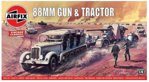 * Airfix Classic Kit VINTAGE military A02303V - 88mm Flak Gun & Tractor  1:76