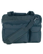 Aktovka s taškou na notebook - černá