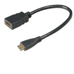 Adaptér HDMI Akasa 0,25 m samec na samici AK-CBHD