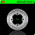 Brzdový kotouč NG 209 - pevný