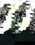 Maska latex Monster zelená