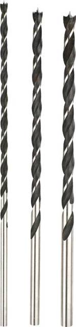 kwb 511890 sada spirálových vrtáků do dřeva 3dílná 6 mm, 8 mm, 10 mm Celková délka 250 mm 1 ks