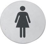 Cedulka WC ženy