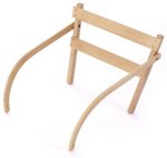 DŘEVO Opěrka zádová na sáně (sáňky) dřevěná laťková s nastavením sklonu