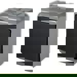 Tlačítko OFF-(ON) zvonkové nástěnné, IP54, grafitové, Karlik