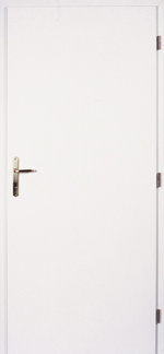 dveře plné Bílé 80 P hladké