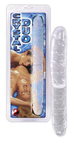Dildo dvojité Crystal Duo