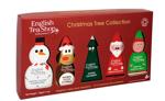 ENGLISH TEA SHOP BIO Vánoční čaj - kolekce vánoční stromek, 10 pyramidek
