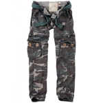 Kalhoty dámské TREKKING PREMIUM WOODLAND