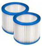 Filtr pro NAREX VYS, Nilfisk Alto-Aero-Attix, Makita, Stihl, WAP... polyester. omývatelný 2ks