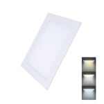 Solight LED mini panel CCT, podhledový, 18W, 1530lm, 3000K, 4000K, 6000K, čtvercový - WD143