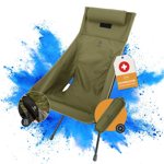 Židle Wildscape vysoká lehká skládací ZELENÁ