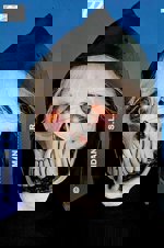 Maska blikací oči lebka