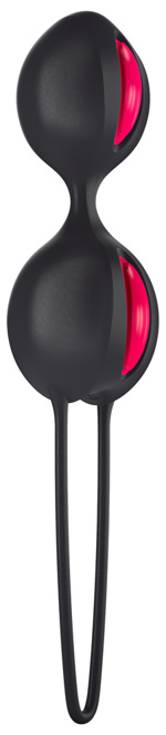 Venušiny kuličky Fun Factory Smartballs Duo magenta-black
