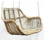 Ratanová designová houpačka DAFNE přírodní | RYCHLÉ DODÁNÍ