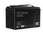 Green Cell AGM VRLA 12V 110Ah maintenance-free battery for boats, scooters, camper vans, wheelchairs, lawnmower