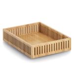 Stolní úložný odkladač na dokumenty, bambusový 15202