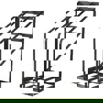 Skladovací regály, Ocel barva Černá 900 mm x 600 mm x 600 mm Toprax