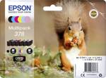 Epson Ink T3788, 378 originál kombinované balení černá, azurová, purppurová, žlutá, foto azurová, foto purpurová C13T37884010