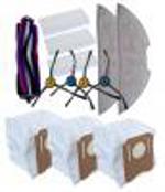 13ks HEPA filtry, mopy, kartáče a sáčky pro ETA Aurum 6241 Pro sada