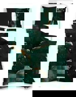 FARO Povlečení bavlněný satén Minerál Green Bavlna - Satén, 140/200, 70/90 cm | Dětský textil a doplňky