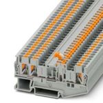 Phoenix Contact Svorkovnice pro komponenty 3210170, řada: PT 2, 400 V Šedá 4 mm² 1 Zásuvný Ne