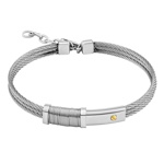 Pánský náramek NEAPOL z chirurgické oceli