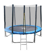 GoodJump 3UPE 244 cm s ochrannou sítí + žebřík