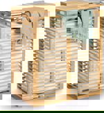 Koš na prádlo, bambus/bavlna 14291