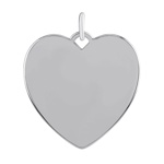 Stříbrný přívěsek srdce Taylor