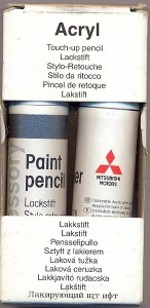 Mitsubishi Outlander tužka lakovací světle modrá A86