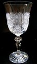 Sklenice Laura na červené víno s dekorem 500 6 ks (220 ml)