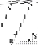 Sygonix SY-6735644 LED lampička na psací stůl s uchycením LED LED 24 W Energetická třída (EEK2021): F (A - G) černá