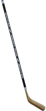 BROTHER Hokejka 147cm pravá modrá dřevo lamino hokejová hůl H6655