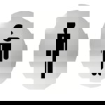 Označení dveří samolepící - WC páni