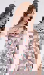 Dámská noční košile na ramínka Klára | Pyžama a Župany